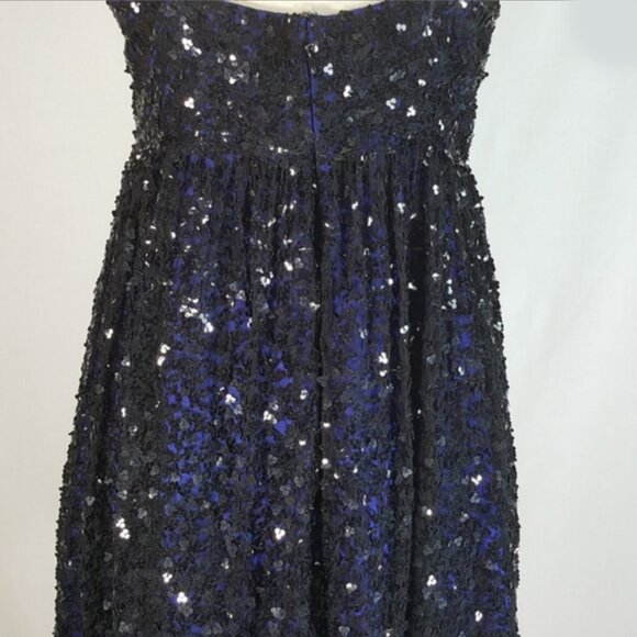 Camielle La Vie Sequin Baby Doll Dress Cocktail Party Wedding Prom Goth Whimsy - Picture 9 of 13